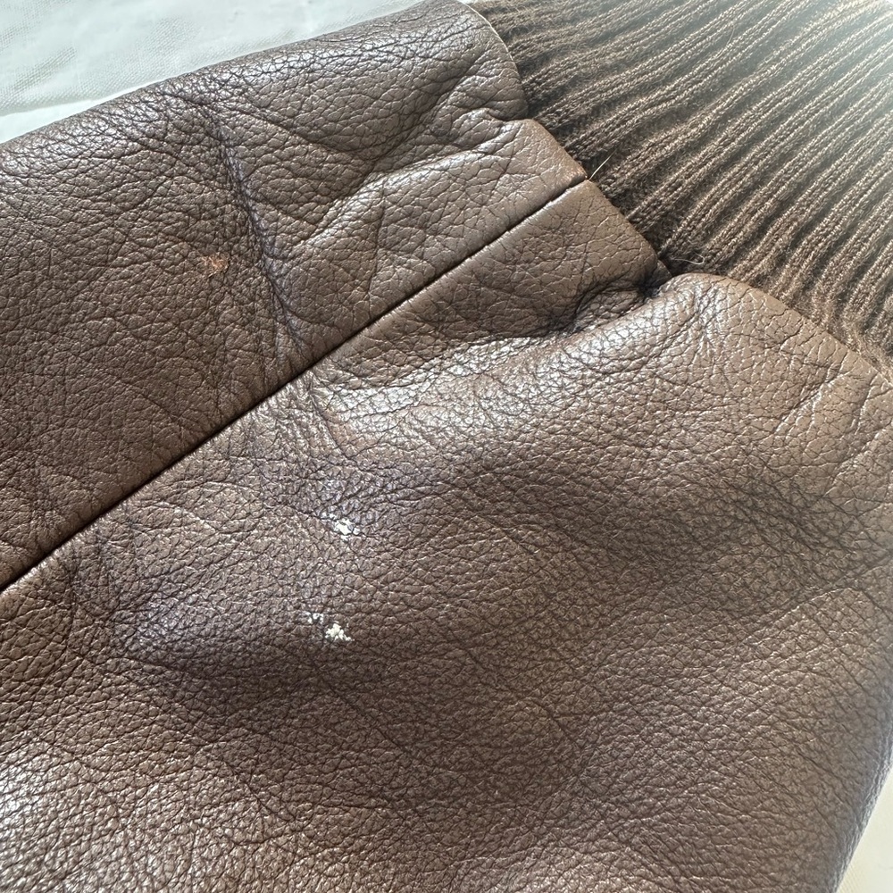 Berman’s vintage brown leather jacket - Picture 16 of 16